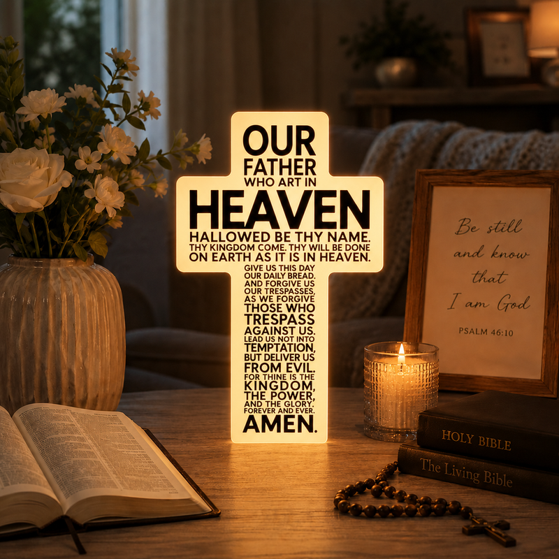 The Prayer Cross Lightbox