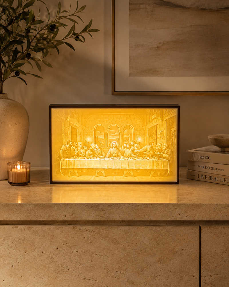 The Last Supper Lithophane
